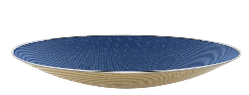 Cohncave Blau und Elfenbeinfarbig Schale SC01/49 Alessi EINZELSTÜCK